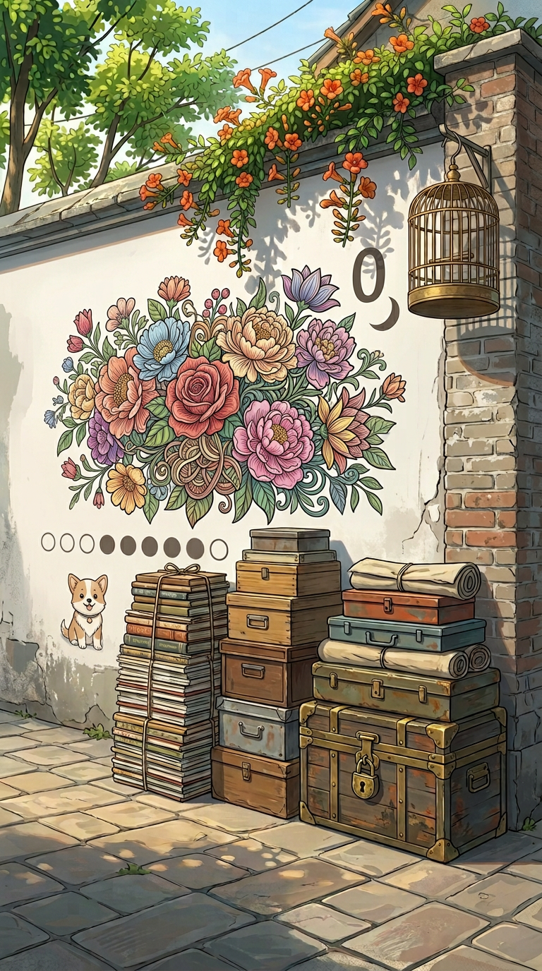 第二章 · 巷子深处 · 涂鸦墙