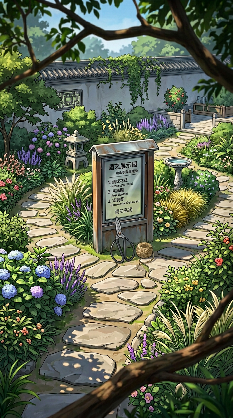 第三章 · 公园 · 园艺展示园