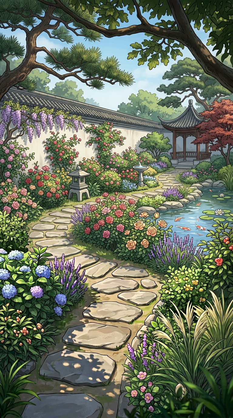 第三章 · 公园 · 池畔花园