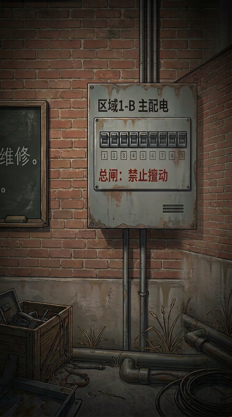 区域1-B 主配电 · 特写
